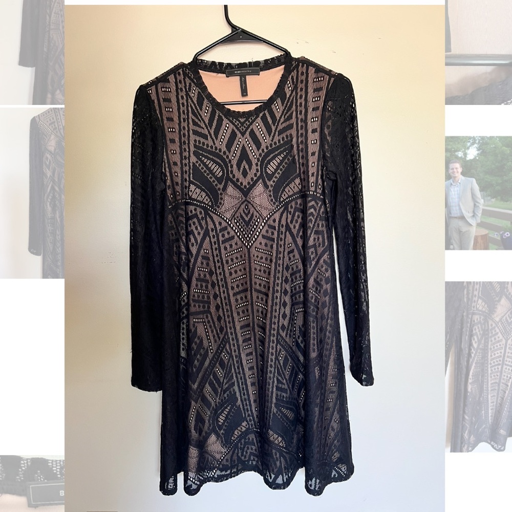 BCBG black cocktail dress